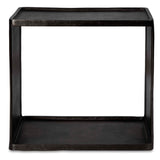 Derwent Industrial Side Table - Black by Uttermost - View 1