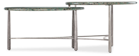 Commerce And Market Antares Coffee Table - Green / Silver by Hooker Furniture - View 4