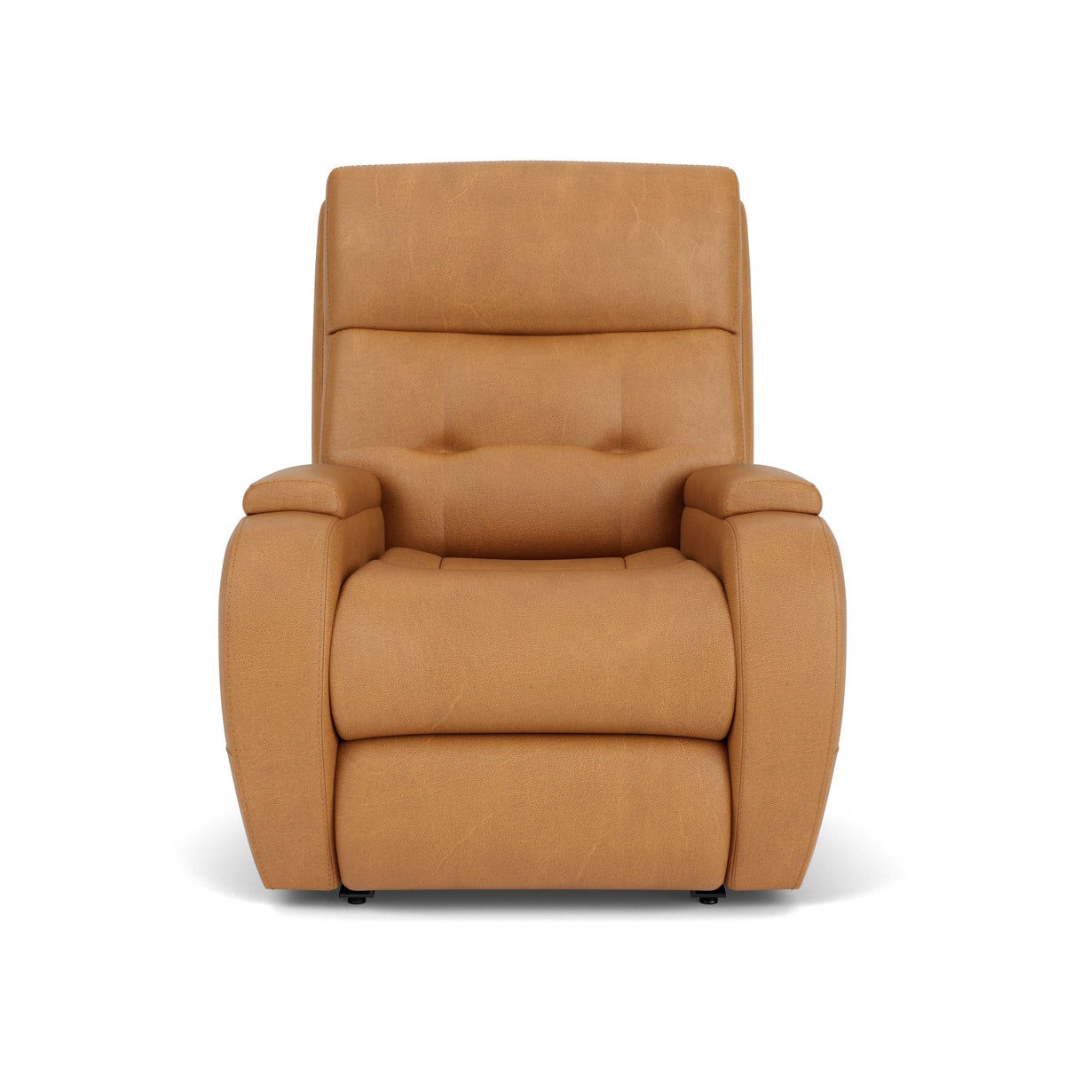 Strait Leather Power Recliner With Power Headrest | Flexsteel