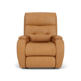 Strait Leather Power Recliner With Power Headrest | Flexsteel