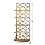 Lashaya Etagere - Gold by Uttermost - View 3
