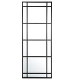 Atticus Large Rectangular Mirror - Black by Uttermost - View 1