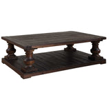 Stratford Coffee Table Walnut - Dark Brown by Uttermost - View 4