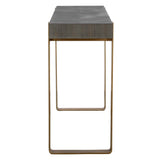 Kea Contemporary Console Table - Dark Gray / Yellow by Uttermost - View 5
