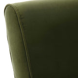 Knoll Mid-Century Accent Chair - Green by Uttermost - View 10