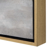 Storm Clouds Abstract Hand Painted Art - Dark Gray by Uttermost - View 6