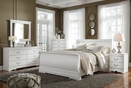 Anarasia - Sleigh Bed Set | Ashley - B129/31/36/46/77/74/98 - Home Elegance USA - 1