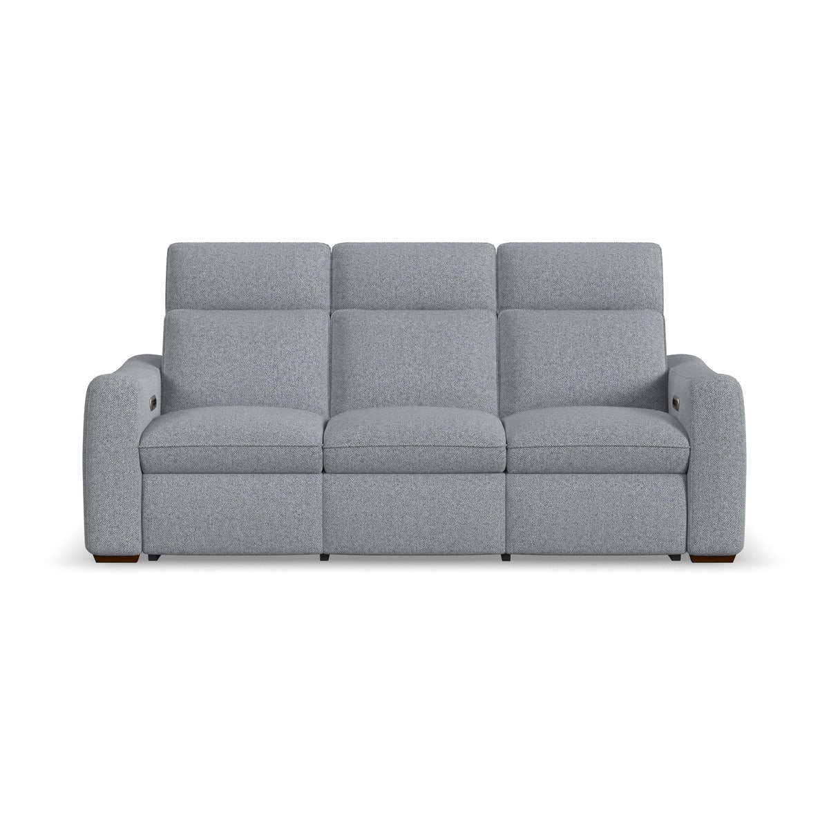Ava Power Reclining Sofa With Power Headrest & Lumbar - Stonewash | Flexsteel