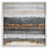 Layers Landscape Art - Silver / Light Brown by Uttermost - View 1