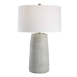 Mountainscape Table Lamp - Silver / White by Uttermost - View 1