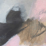 Process Framed Abstract Art Black / Gold / Gray / Green / Pink / Purple / White - Pink / White by Uttermost - View 4