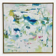 Abstract Reflections Framed Canvas - Gray by Uttermost - View 1