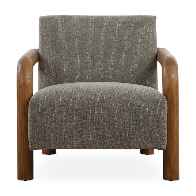 Balance Accent Chair Herb - Dark Green / Light Brown by Uttermost - View 1