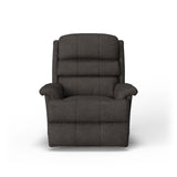 Yukon Transitional Leather Power Recliner | Flexsteel