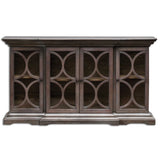 Belino Wooden 4 Door Chest - Dark Brown by Uttermost - View 1