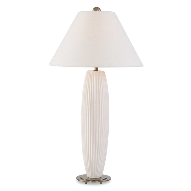Brinsley Table Lamp Ivory - White by Uttermost - View 1