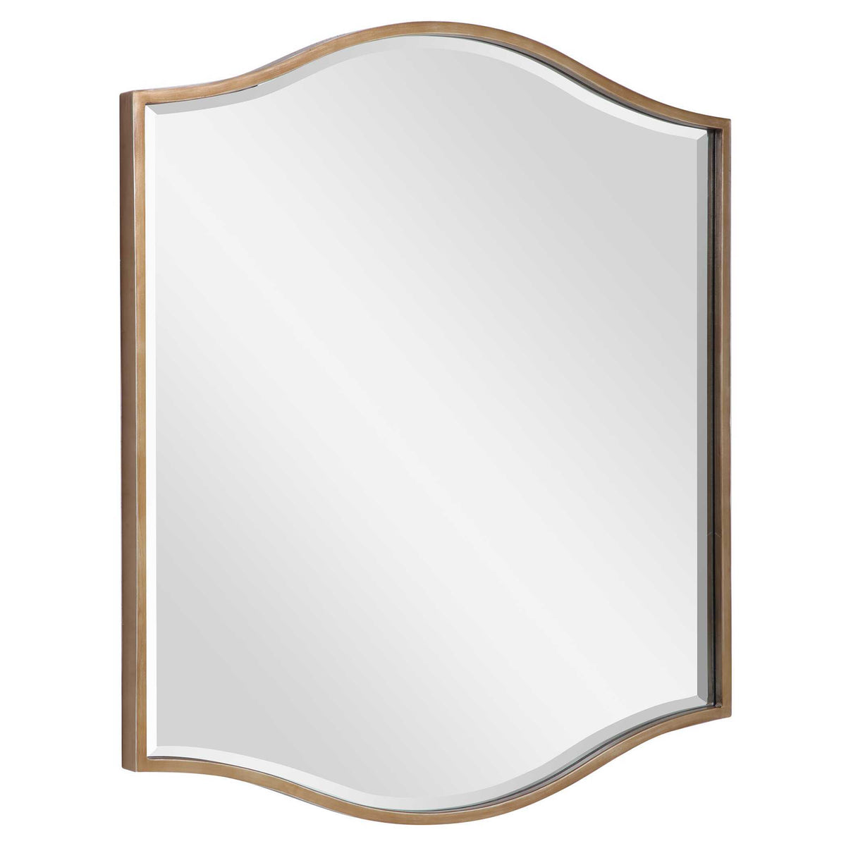 Cerise Mirror - Gold by Uttermost - View 4