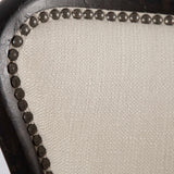 Sandy Wing Back Armchair Beige & Dark Brown - Beige / Dark Brown by Uttermost - View 12