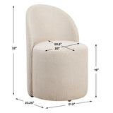Roll With It Dining Chair - Beige by Uttermost - View 10