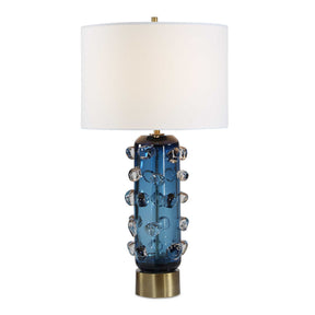 Aura Table Lamp - Blue by Uttermost - View 1