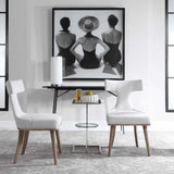 Klismos Accent Chair (Set of 2) - White by Uttermost - View 2