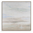 Gravity Abstract Landscape Art Black / Blue / Bronze / Gray / White / Woodtone - Blue / Light Brown by Uttermost - View 1
