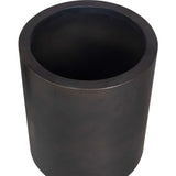 Volcan Outdoor Planters (Set of 2) Matte Bronze - Black by Uttermost - View 5