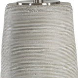 Mountainscape Table Lamp - Silver / White by Uttermost - View 5