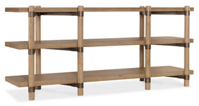 Vineyard Row Console - Light Brown by Hooker Furniture - View 1