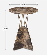 Levitate Marble Accent Table - Dark Brown by Uttermost - View 7