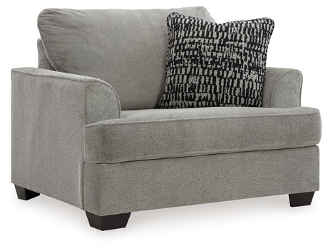 Deakin - Ash - 2 Pc. - Chair And A Half, Ottoman | Ashley - 34708/23/14 - Home Elegance USA - 3