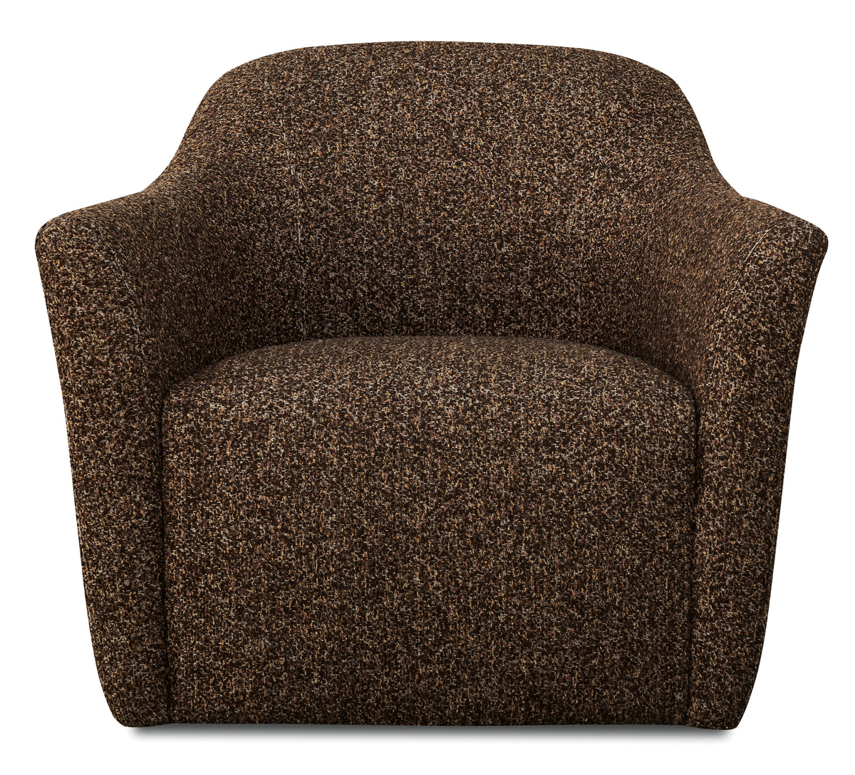 Everett Swivel Chair - Dark Brown by Hooker Furniture - View 1