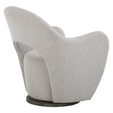 Wander Fabric Swivel Chair - Gray by Uttermost - View 6