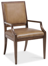 Archives Leather Arm Chair - Light Brown by Hooker Furniture - View 1