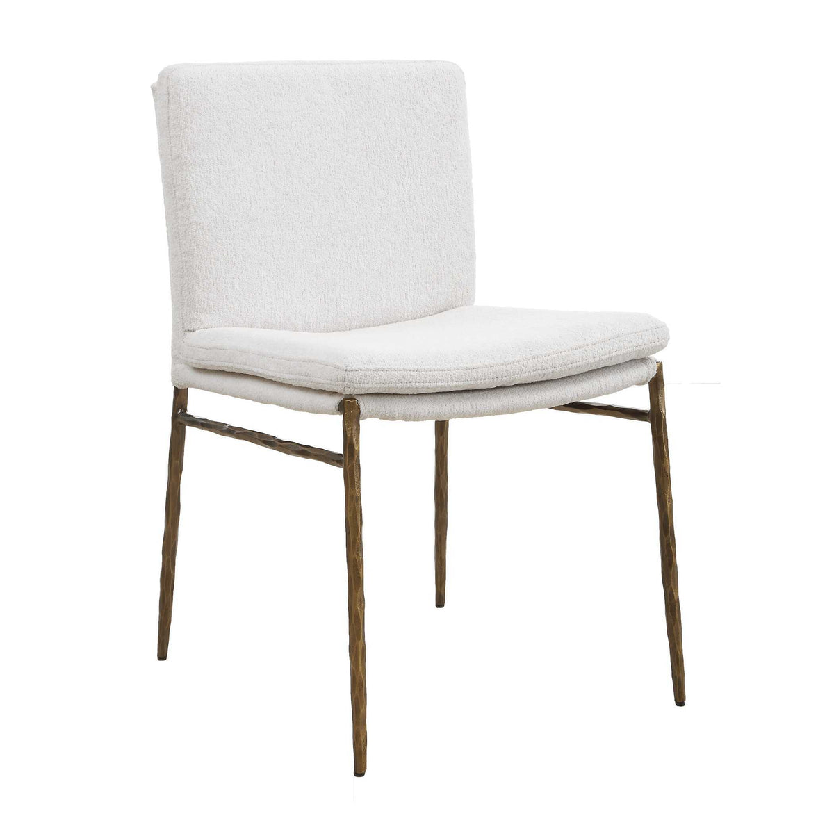 Ascend Dining Chair - White by Uttermost - View 3