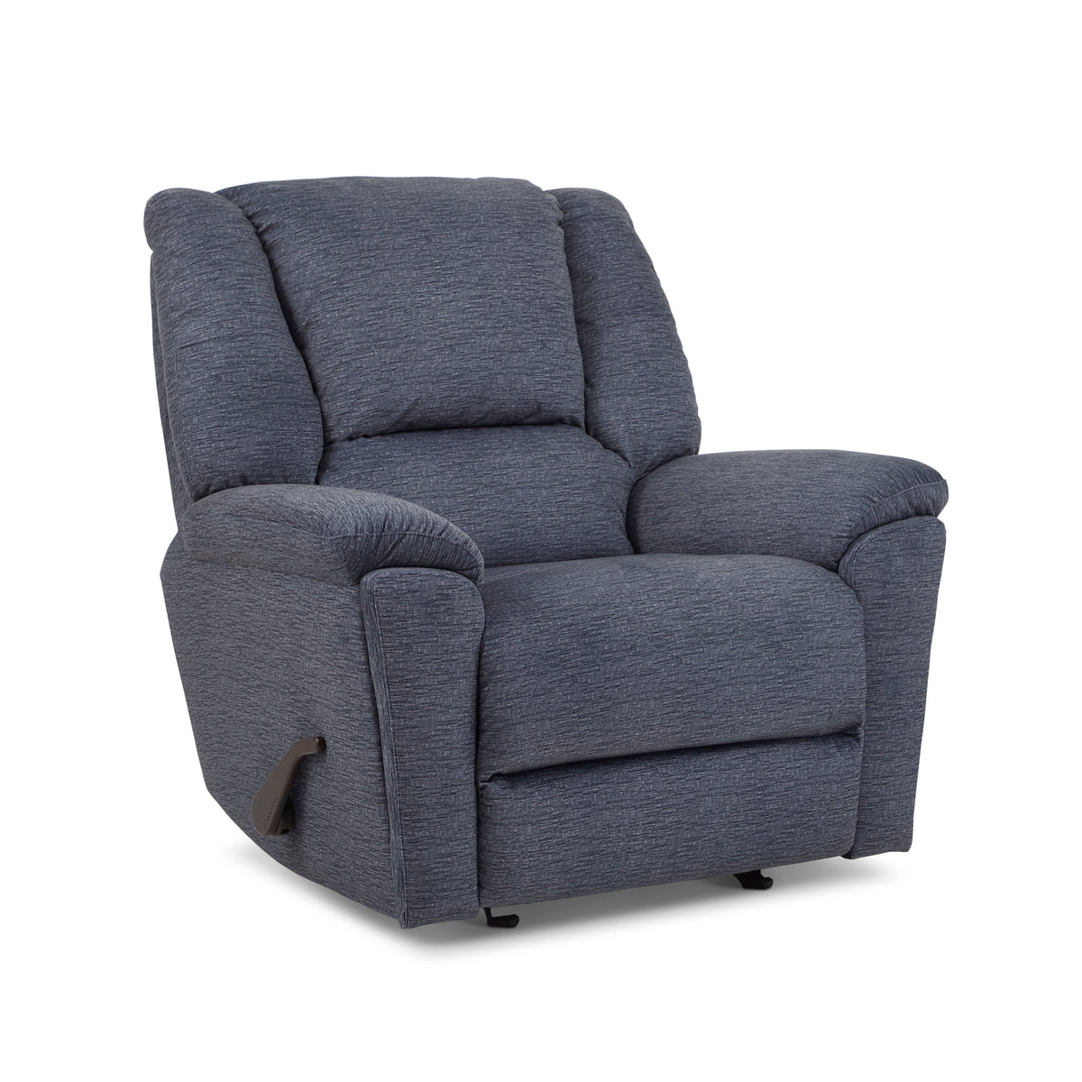 Plush Transitional Fabric Gliding Recliner | Flexsteel