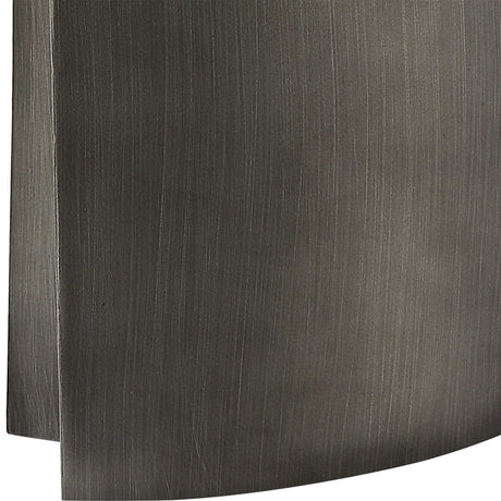 V-Groove Modern Table Lamp - Dark Gray / White by Uttermost - View 6
