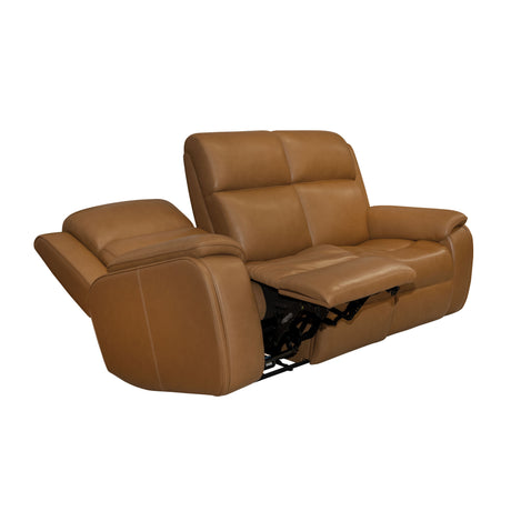 Ziggy Power Reclining Sofa With Power Headrest, Lumbar, Heat & Massage - Camel | Flexsteel