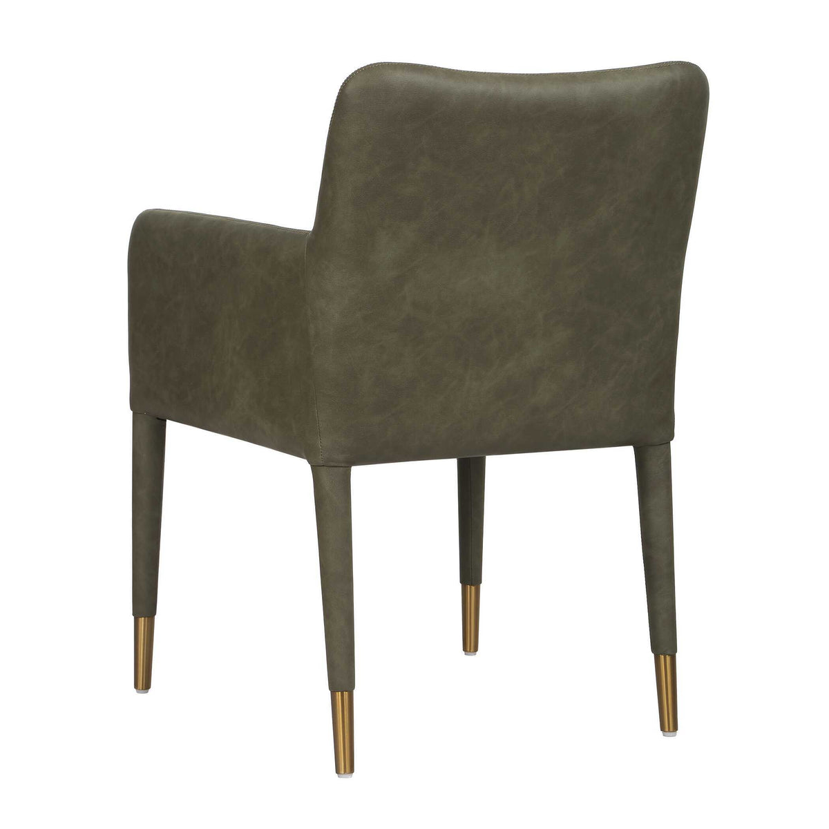 Conifer Pine Dining Armchair - Dark Green by Uttermost - View 7