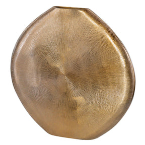 Gretchen Vase - Gold by Uttermost - View 1