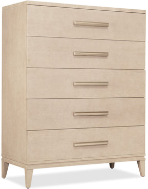 Westwood Five Drawer Chest Light Wood - Beige by Hooker Furniture - View 1