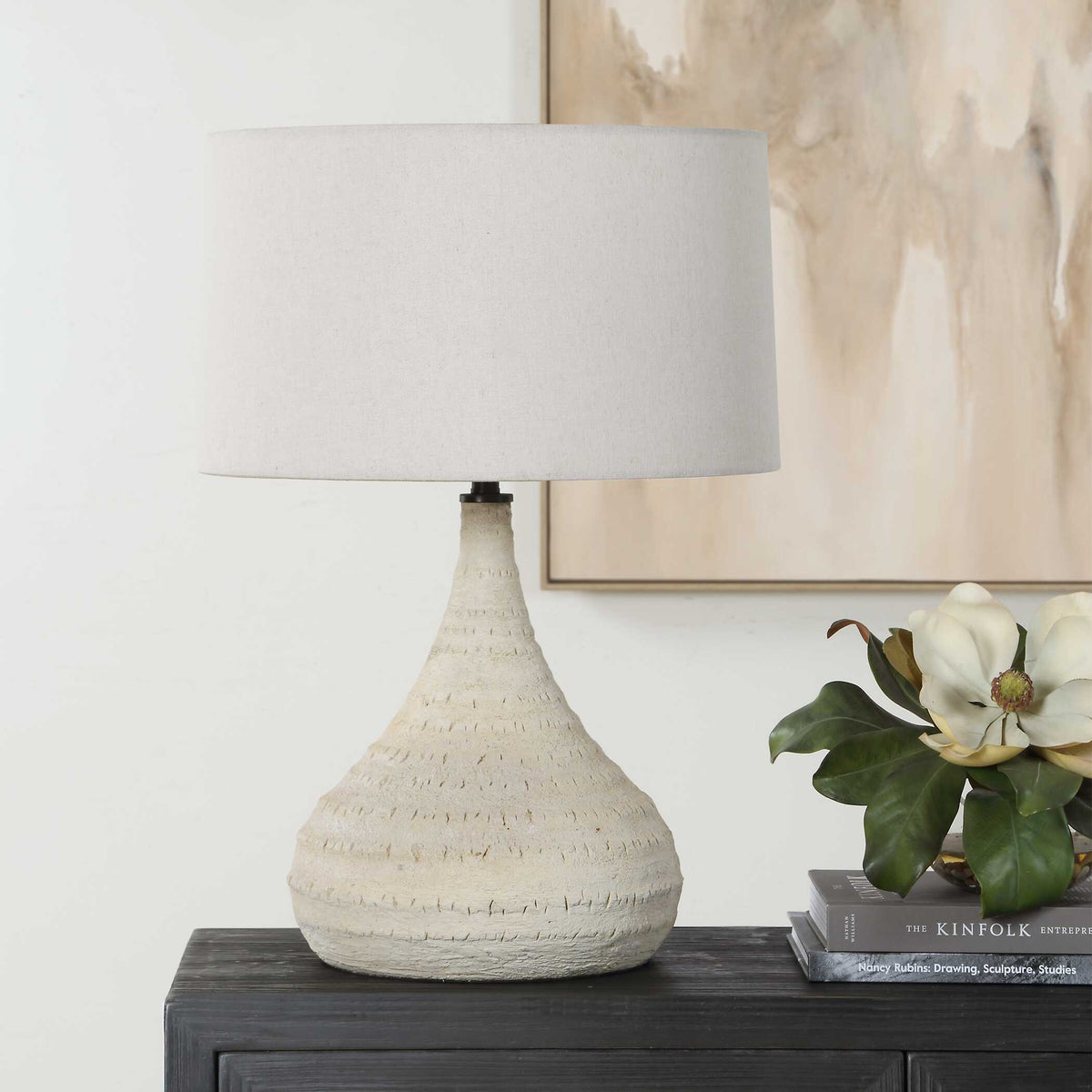 Olsen Indoor-Outdoor Table Lamp - White by Uttermost - View 3