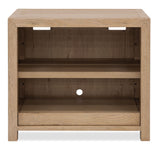 Driftwood Open Shelf Cabinet Buckboard - Light Brown by Hooker Furniture - View 2