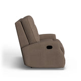 Devon Transitional Fabric Reclining Loveseat | Flexsteel