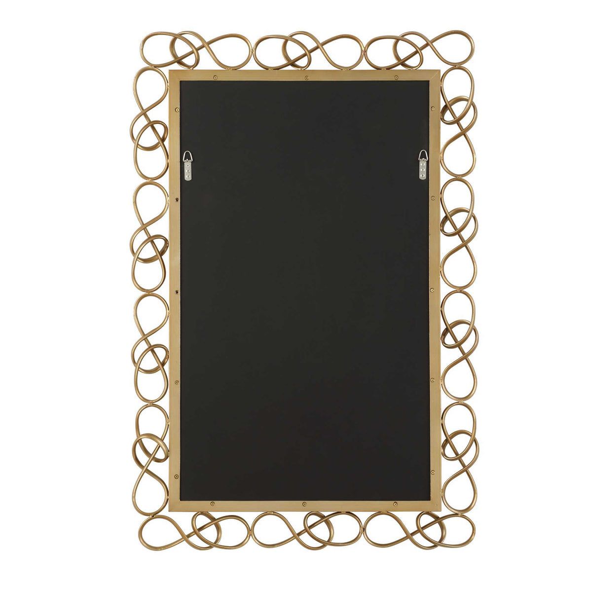 Twist It Mirror Antique Brass - Gold by Uttermost - View 6