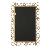 Twist It Mirror Antique Brass - Gold by Uttermost - View 6