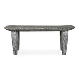 Fade To Black Wood Bench - Black / White by Uttermost - View 1