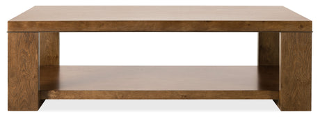 Melange Mulholland Rectangle Coffee Table - Dark Brown by Hooker Furniture - View 8