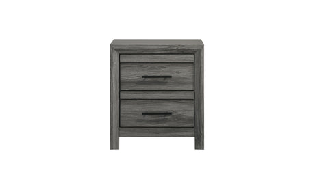 Denver Modern Style 4 Pc Full Bedroom Set Made with Wood in Gray (NJ INVENTORY) - sold by Home Elegance USA