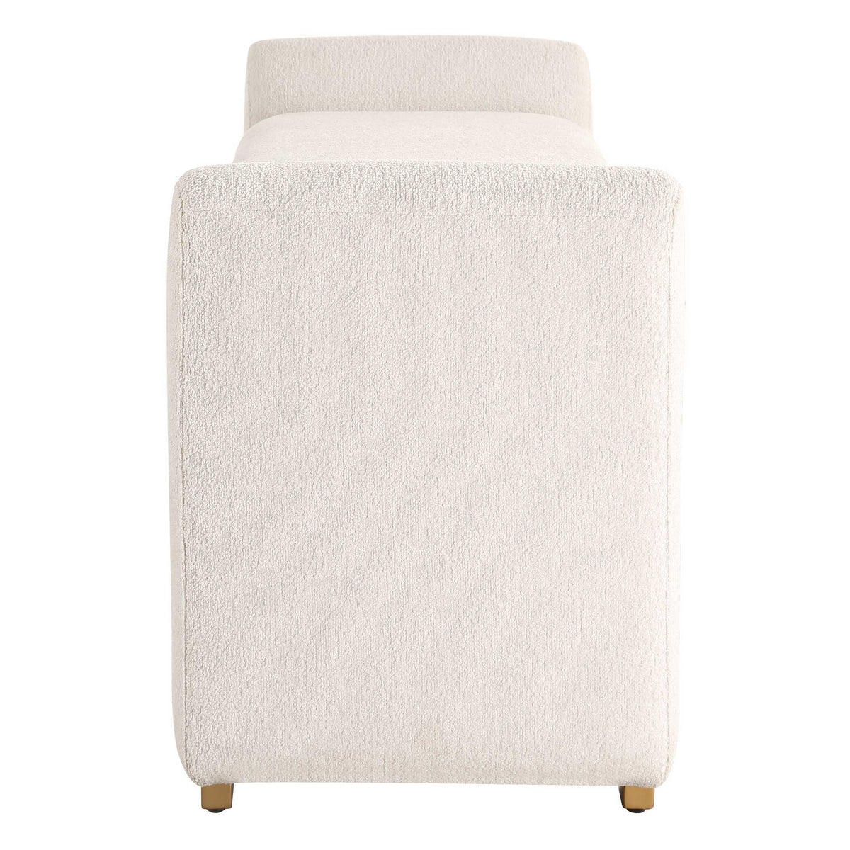 Caliste Bench - White by Uttermost - View 4